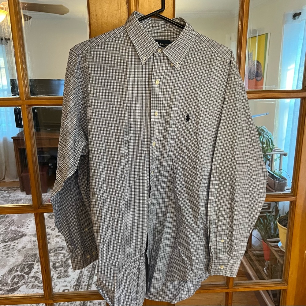 Polo men’s long sleeve button up shirt